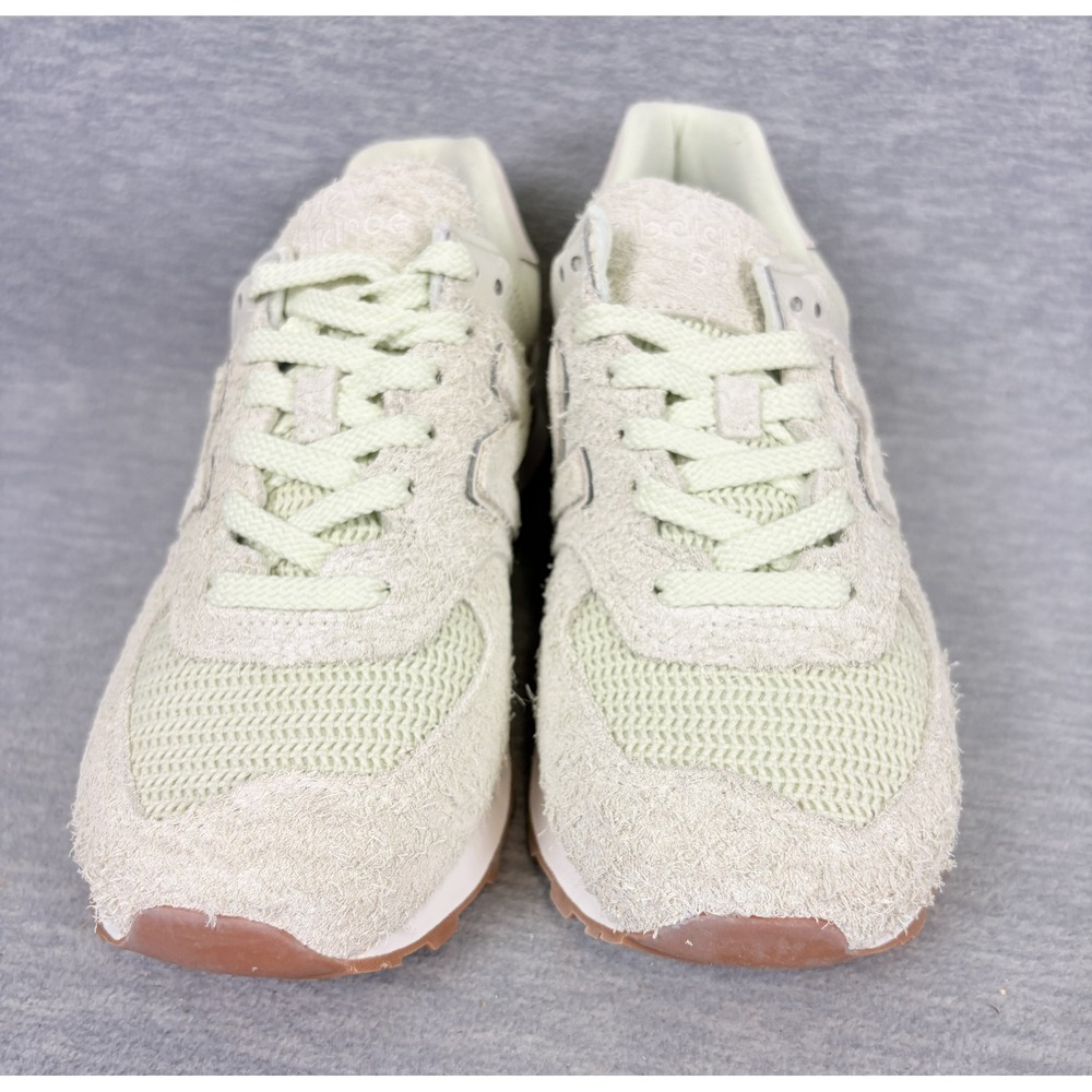 New Balance 574 Sneakers Womens 8 M Green Hairy Suede Seafoam Lifestyle - Picture 3 of 11